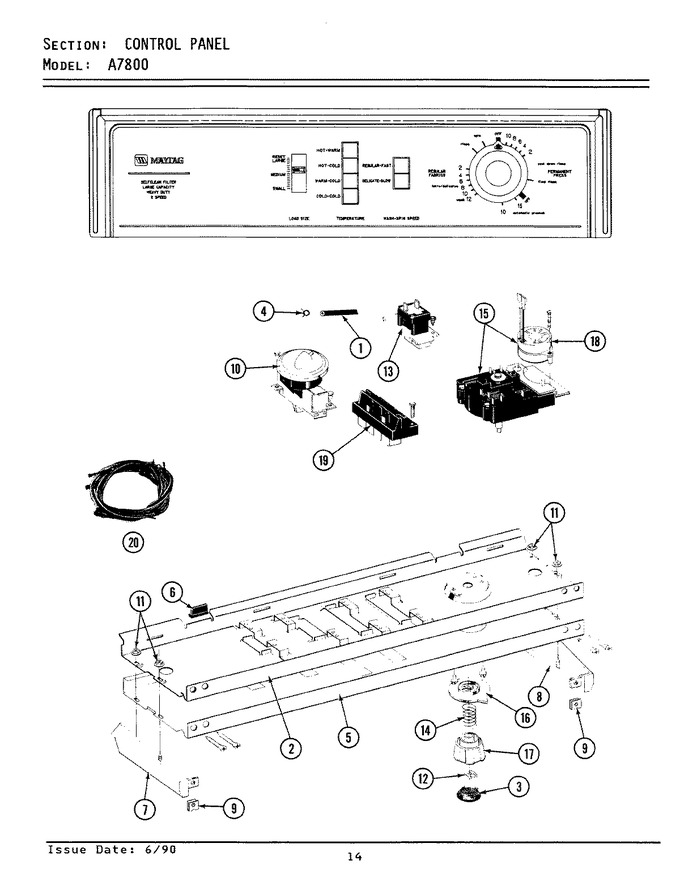 Diagram for LA7800