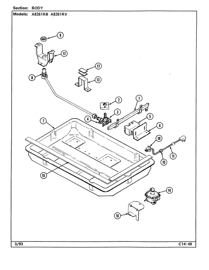 Diagram for A8261RB