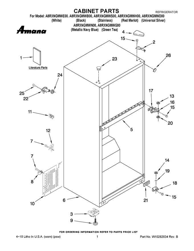 Diagram for A8RXNGMWS00