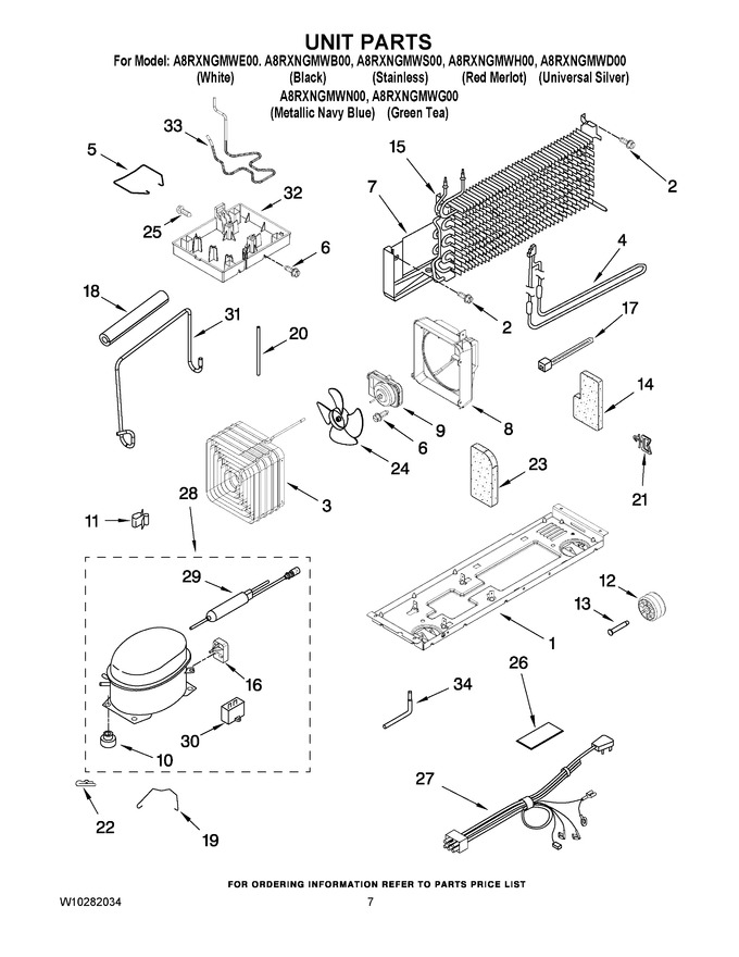 Diagram for A8RXNGMWB00