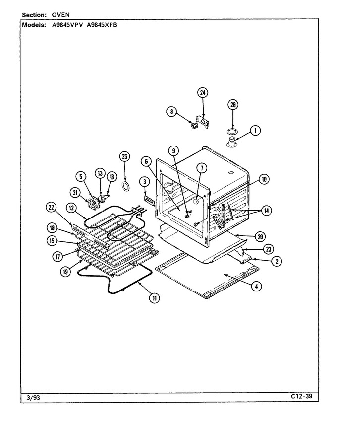 Diagram for A9845VPV