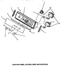 Diagram for 10 - Graphics Panel, Control Hood & Controls