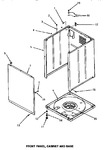 Diagram for 09 - Front Panel, Cabinet & Base