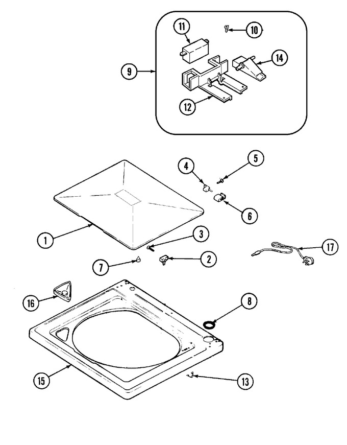 Diagram for AAV4200AWW