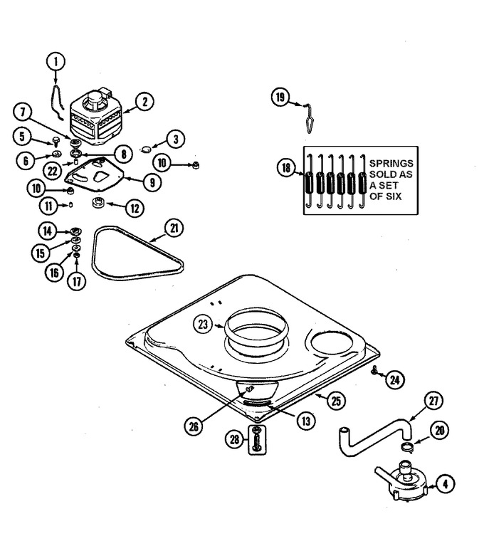 Diagram for CAV1000AWW