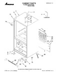 Diagram for 01 - Cabinet Parts