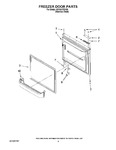 Diagram for 05 - Freezer Door Parts