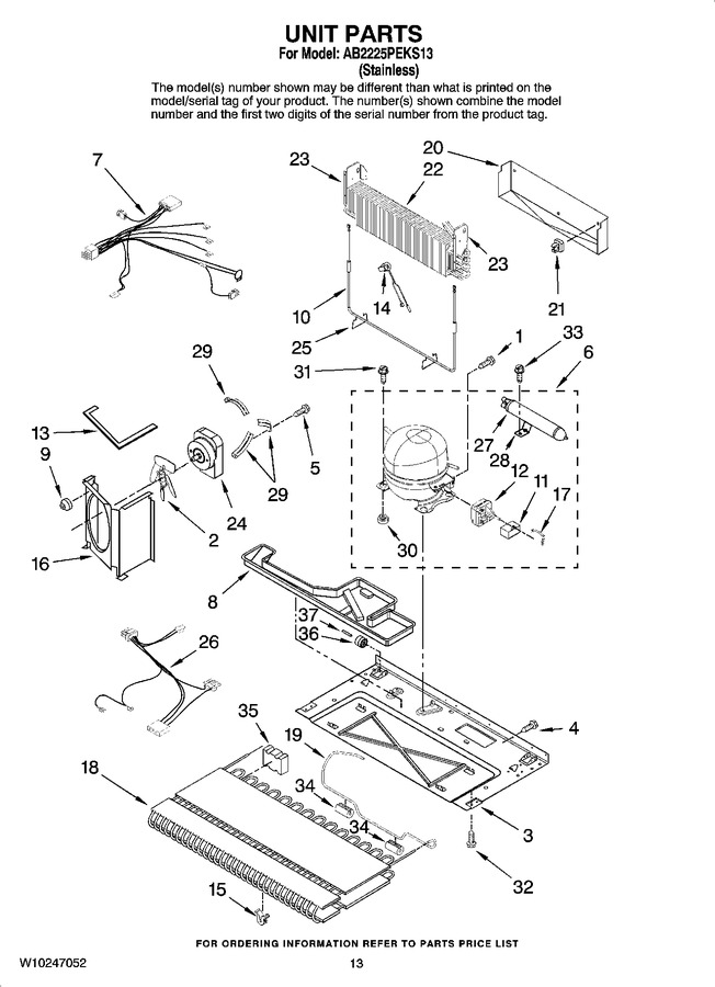 Diagram for AB2225PEKS13