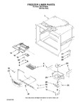 Diagram for 03 - Freezer Liner Parts