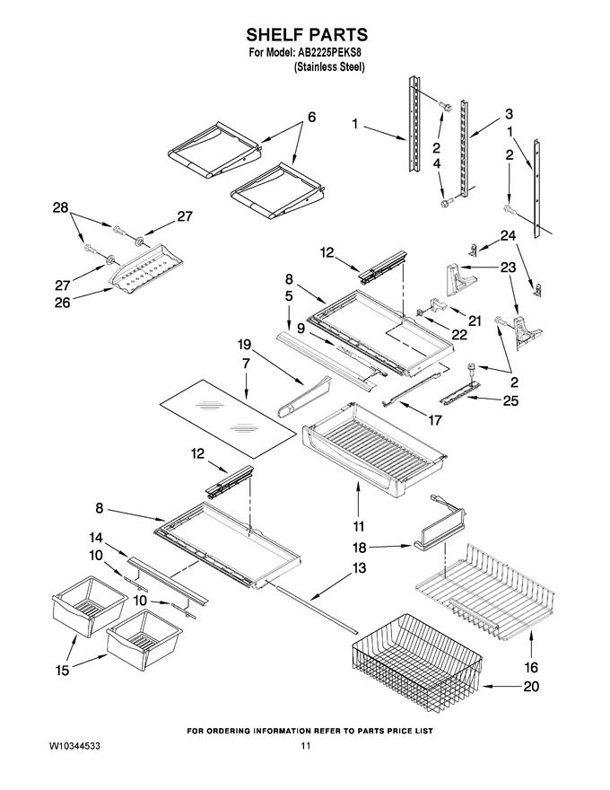 Diagram for AB2225PEKS8