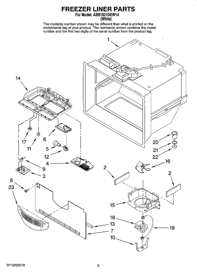 Diagram for ABB1921DEW14