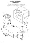 Diagram for 03 - Freezer Liner Parts