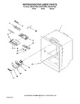 Diagram for 02 - Refrigerator Liner Parts