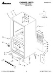 Diagram for 01 - Cabinet Parts