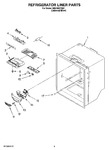 Diagram for 02 - Refrigerator Liner Parts