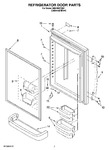 Diagram for 04 - Refrigerator Door Parts