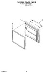 Diagram for 05 - Freezer Door Parts