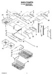 Diagram for 06 - Shelf Parts