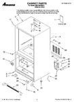 Diagram for 01 - Cabinet Parts