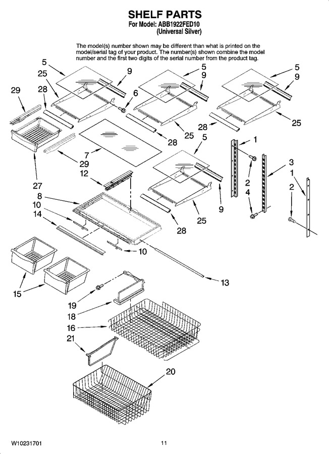 Diagram for ABB1922FED10