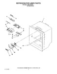 Diagram for 02 - Refrigerator Liner Parts