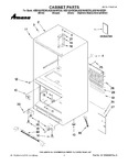 Diagram for 01 - Cabinet Parts