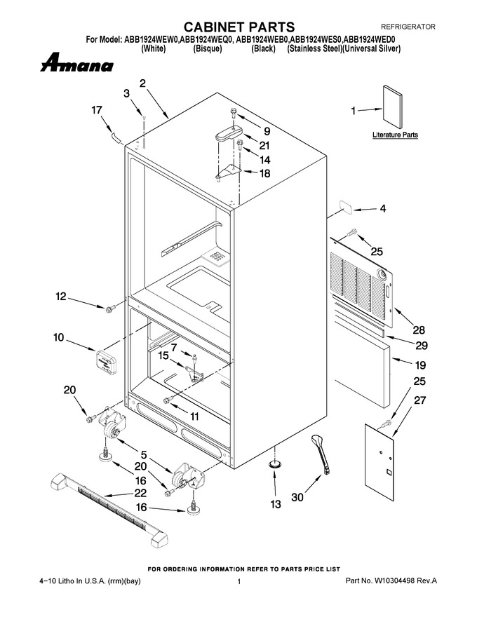 Diagram for ABB1924WES0