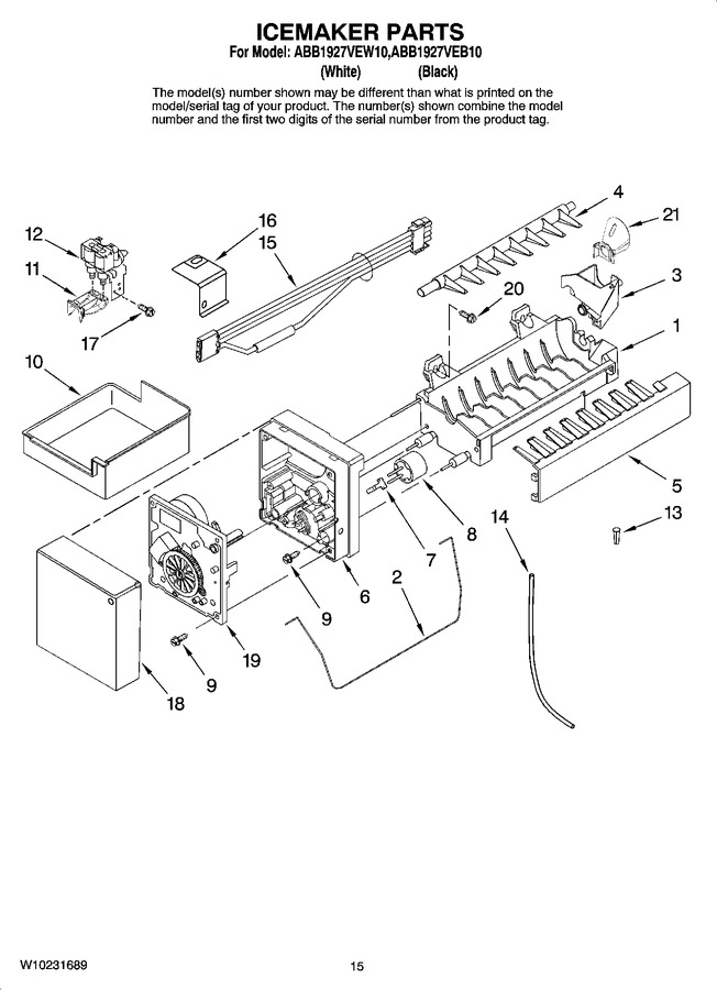 Diagram for ABB1927VEW10