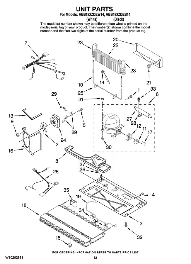 Diagram for ABB192ZDEW14