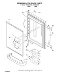 Diagram for 04 - Refrigerator Door Parts