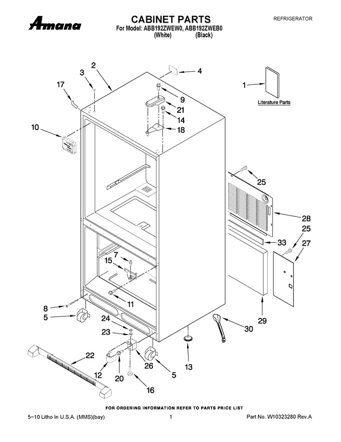 Diagram for ABB192ZWEB0