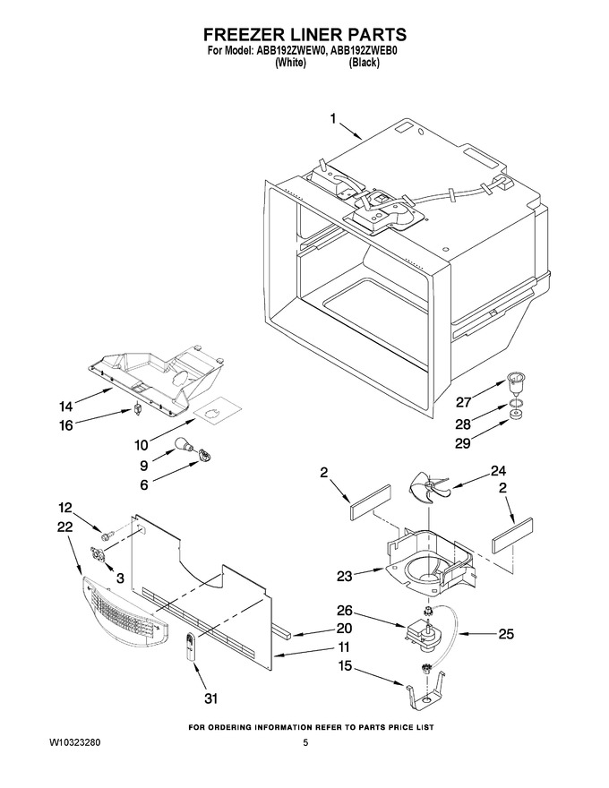 Diagram for ABB192ZWEW0