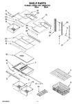 Diagram for 07 - Shelf Parts