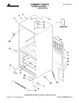 Diagram for 01 - Cabinet Parts