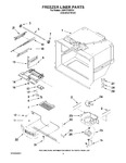 Diagram for 02 - Freezer Liner Parts