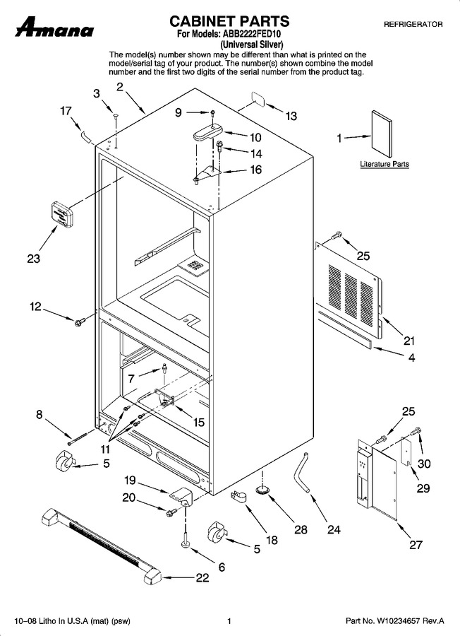 Diagram for ABB2222FED10