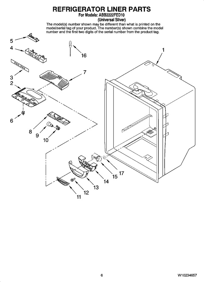 Diagram for ABB2222FED10