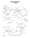 Diagram for 02 - Freezer Liner Parts