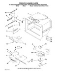 Diagram for 02 - Freezer Liner Parts