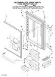 Diagram for 05 - Refrigerator Door Parts