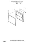 Diagram for 03 - Freezer Door Parts