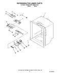 Diagram for 04 - Refrigerator Liner Parts