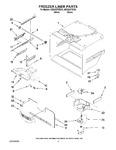 Diagram for 02 - Freezer Liner Parts