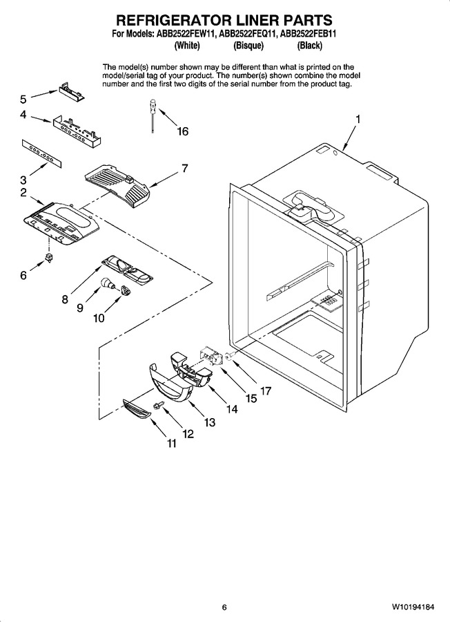 Diagram for ABB2522FEB11