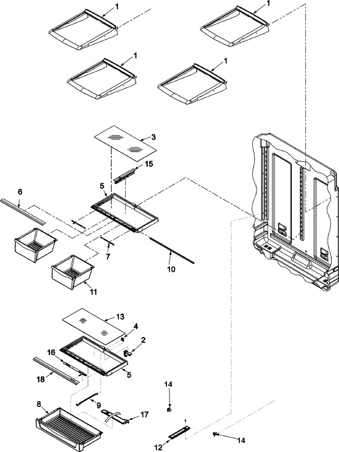 Diagram for ABD2533DEW (BOM: ABD2533DEx2)