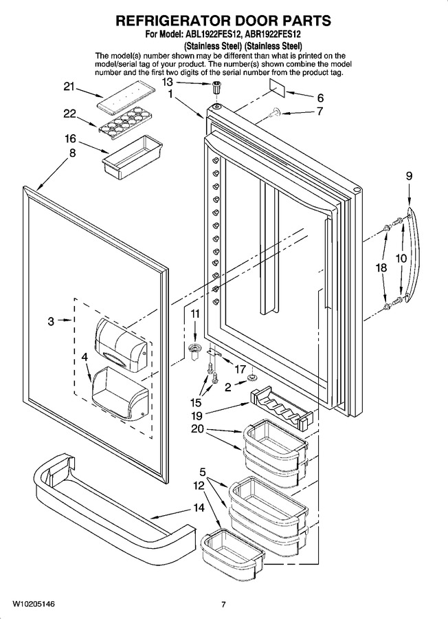 Diagram for ABR1922FES12