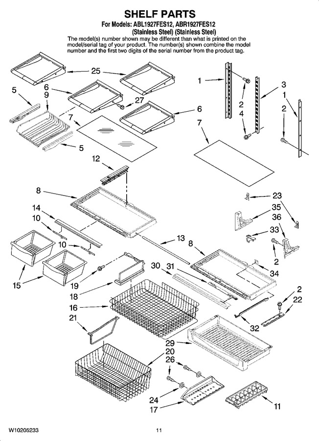 Diagram for ABR1927FES12