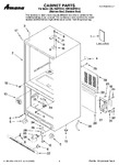 Diagram for 01 - Cabinet Parts