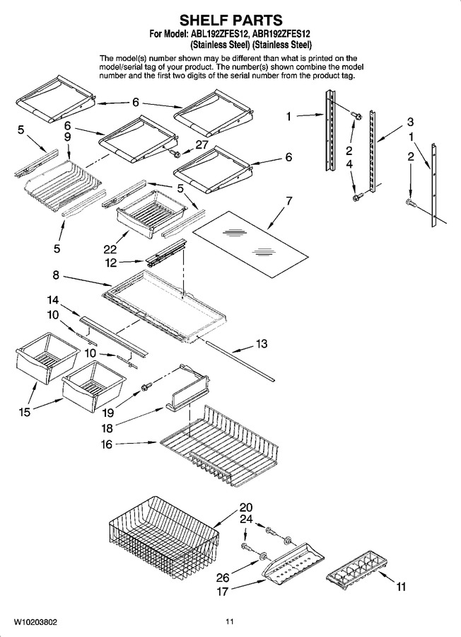 Diagram for ABR192ZFES12