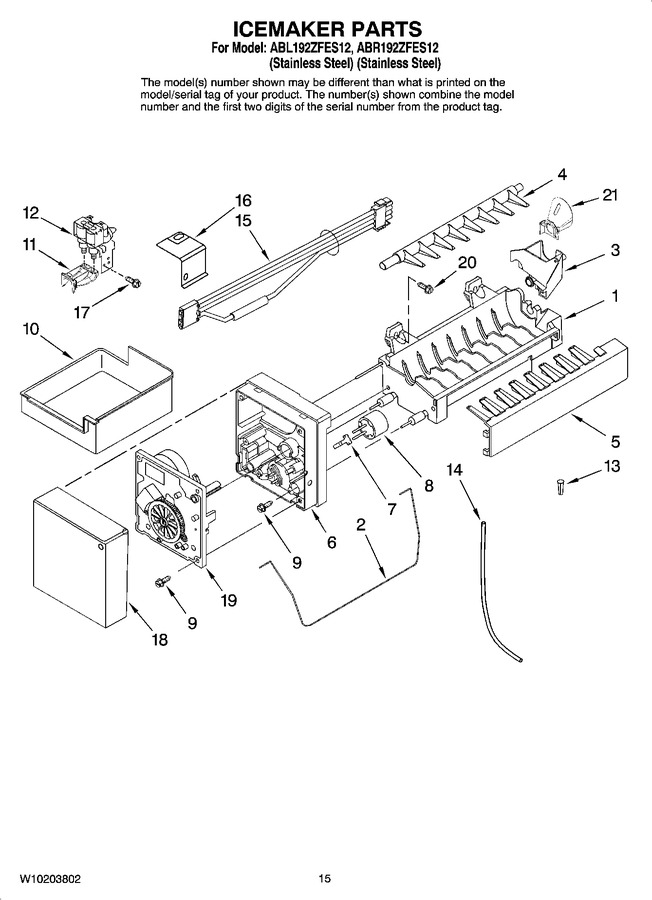 Diagram for ABL192ZFES12